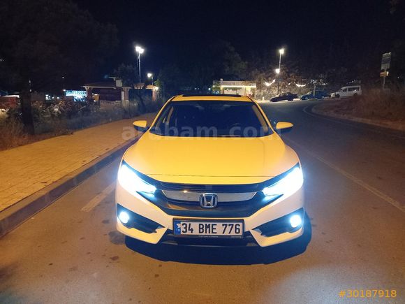 memurdan satılık fabrikasyon LPG li Honda Civic 1.6 i-VTEC Eco Executive 2018 Model