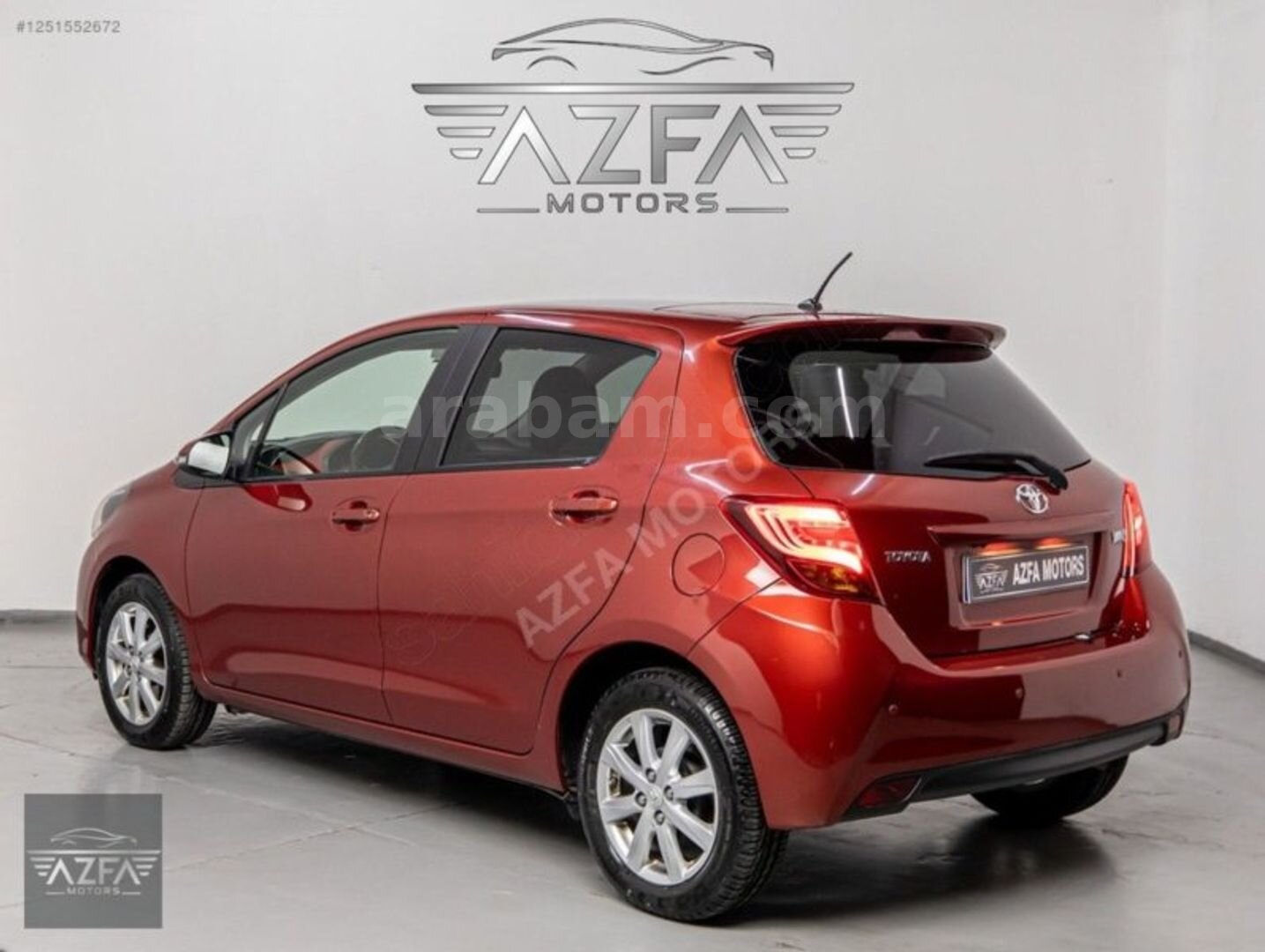 Galeriden Toyota Yaris 1.33 Style Red Skypack 2015 Model İstanbul 133.000 km Kırmızı 4