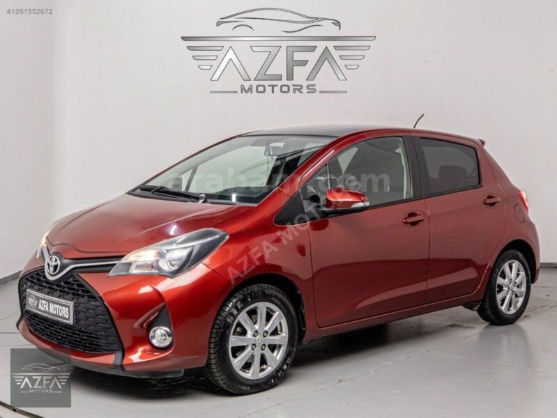 Galeriden Toyota Yaris 1.33 Style Red Skypack 2015 Model İstanbul 133.000 km Kırmızı 1