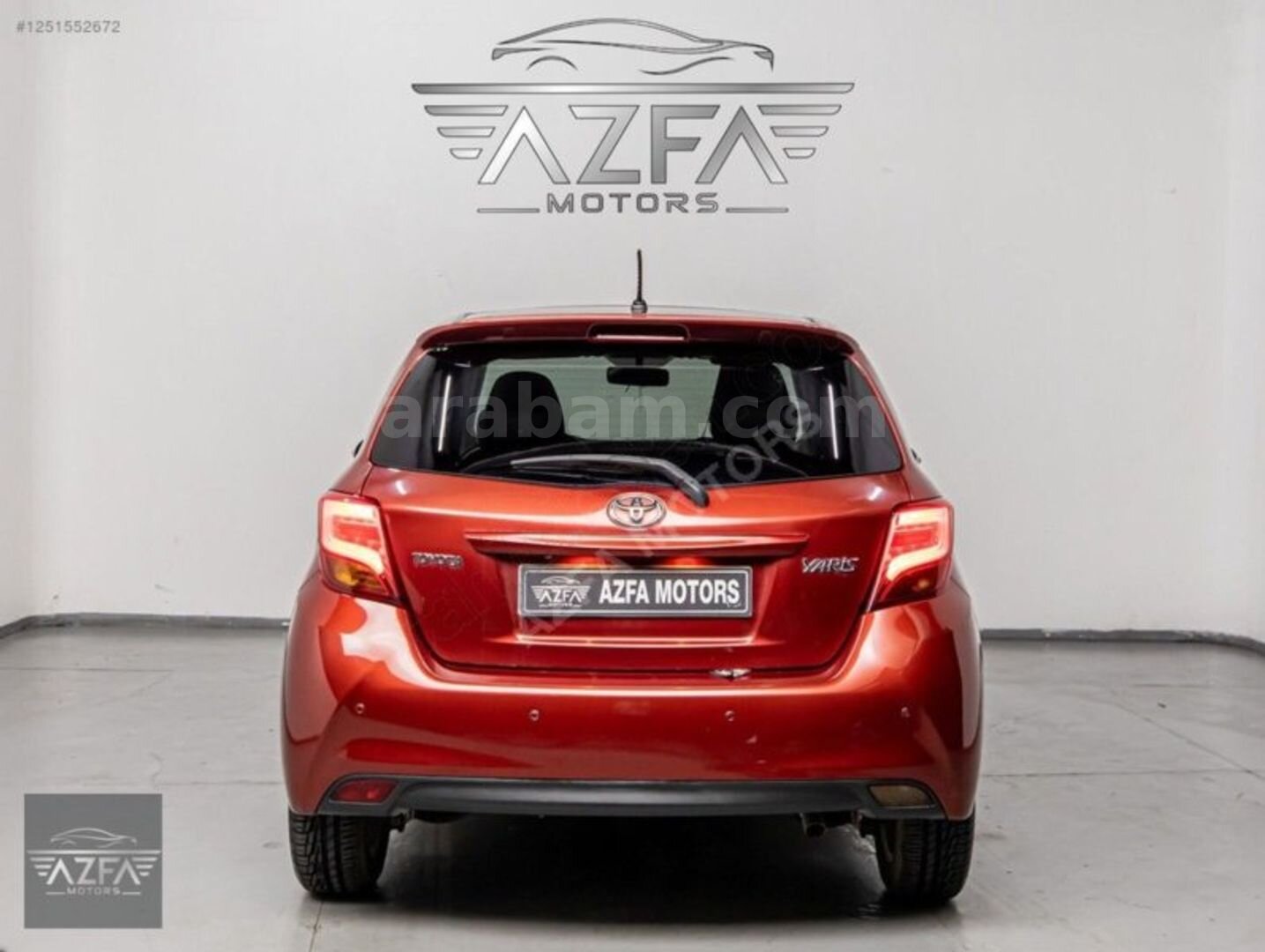 Galeriden Toyota Yaris 1.33 Style Red Skypack 2015 Model İstanbul 133.000 km Kırmızı 5