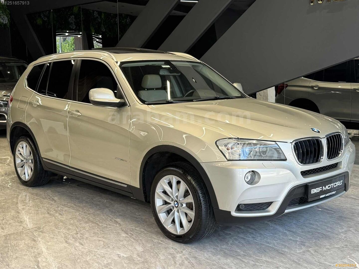 2012 BMW X3 2.0d PREMIUM xDrive BOYASIZ 243.000 KM 4