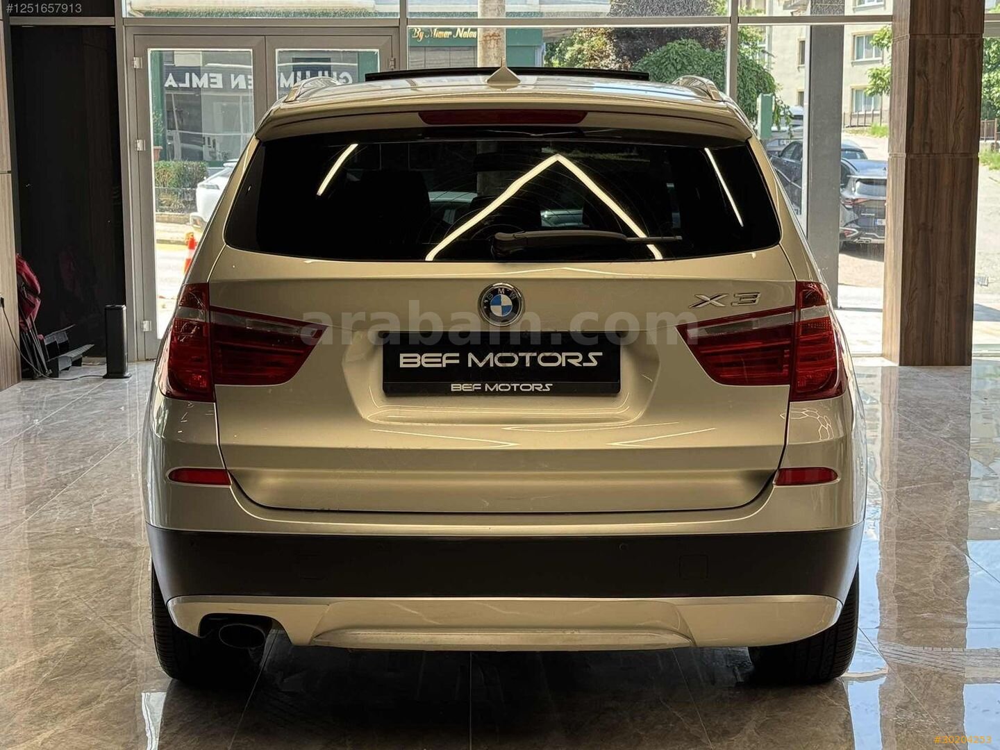 2012 BMW X3 2.0d PREMIUM xDrive BOYASIZ 243.000 KM 6