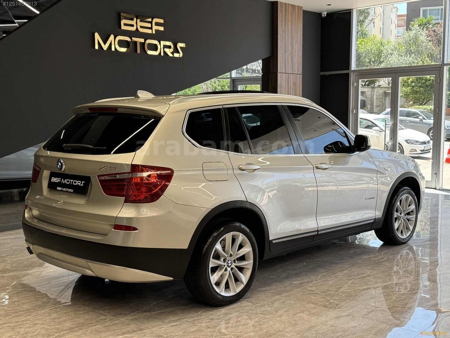 2012 BMW X3 2.0d PREMIUM xDrive BOYASIZ 243.000 KM 5