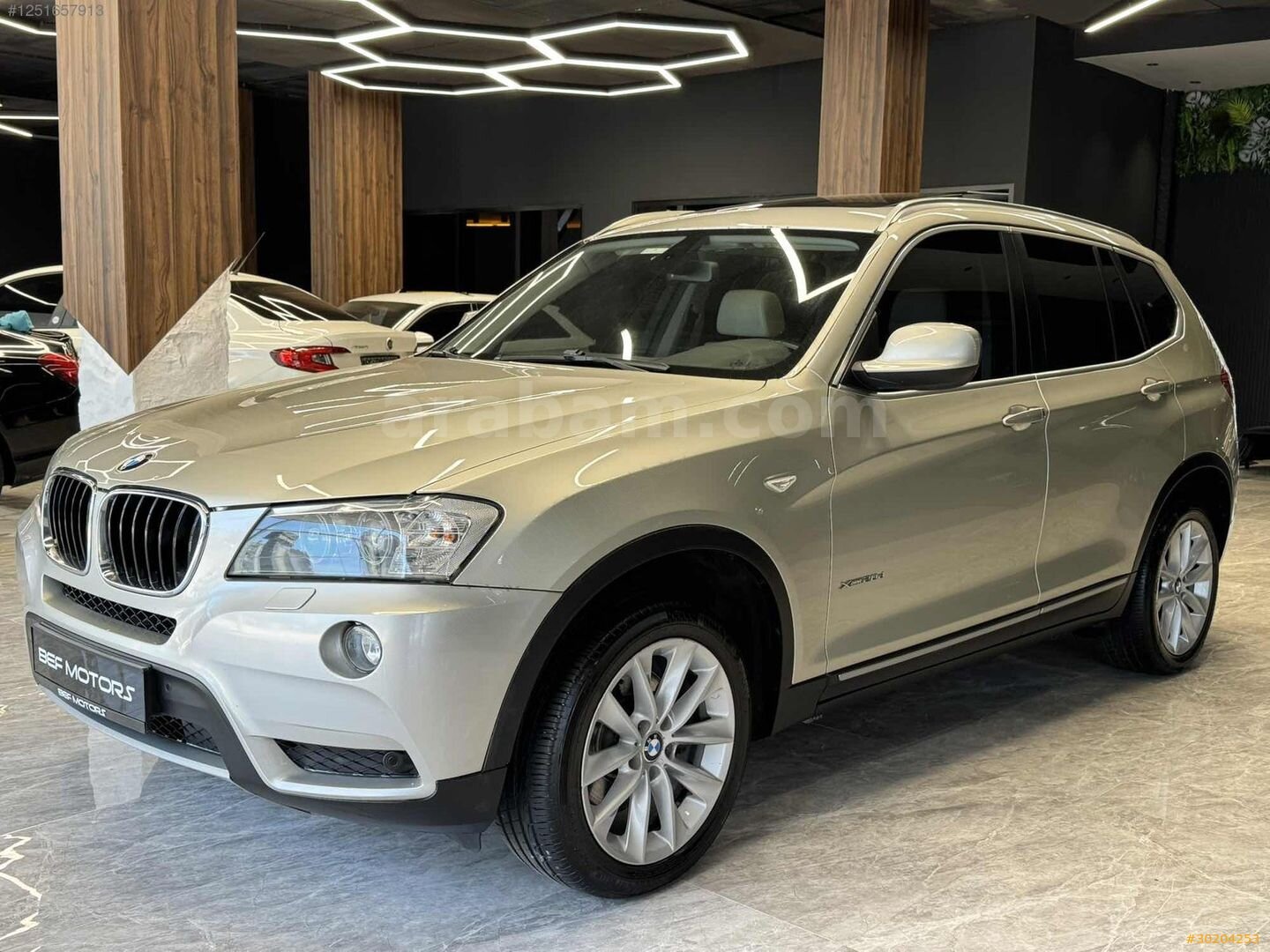 2012 BMW X3 2.0d PREMIUM xDrive BOYASIZ 243.000 KM 2