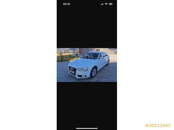 Sahibinden Audi A4 Sedan 2.0 TDI 177lik 2012 Model 