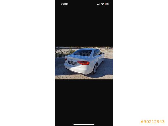 Sahibinden Audi A4 Sedan 2.0 TDI 177lik 2012 Model 