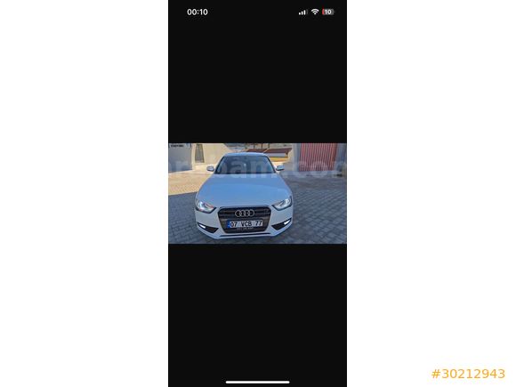 Sahibinden Audi A4 Sedan 2.0 TDI 177lik 2012 Model 