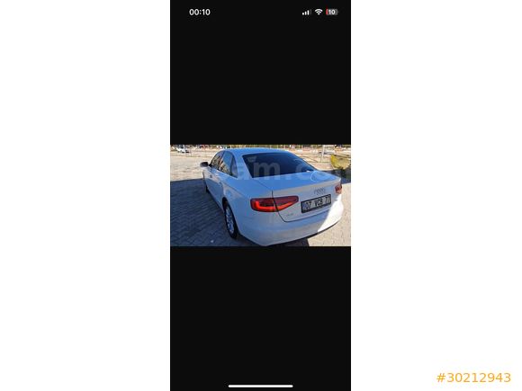 Sahibinden Audi A4 Sedan 2.0 TDI 177lik 2012 Model 