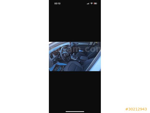 Sahibinden Audi A4 Sedan 2.0 TDI 177lik 2012 Model 