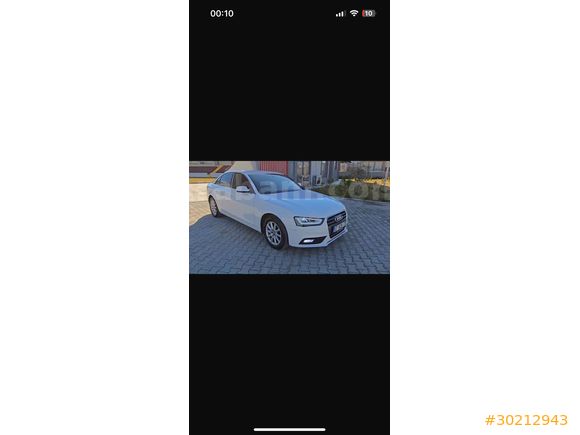 Sahibinden Audi A4 Sedan 2.0 TDI 177lik 2012 Model 