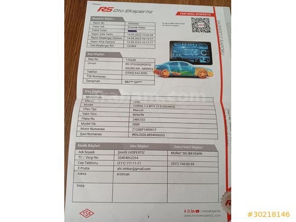 DÜSÜK KM DEĞİŞENSİZ CORSA