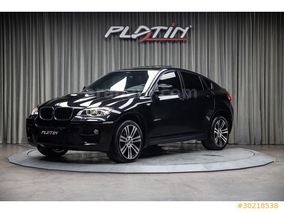 BAYİ 2013 BMW X6 4.0D XDRIVE M SPORT SUNROOF_20'JNT_İCİ KIRMIZI_BOYASIZ