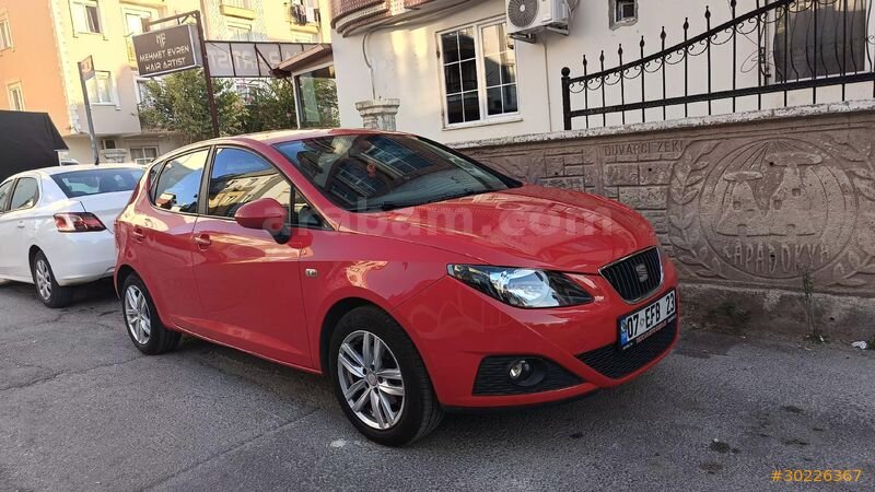 Sahibinden Seat Ibiza 1.4 Reference 2011 Model Antalya 174.000 km Kırmızı