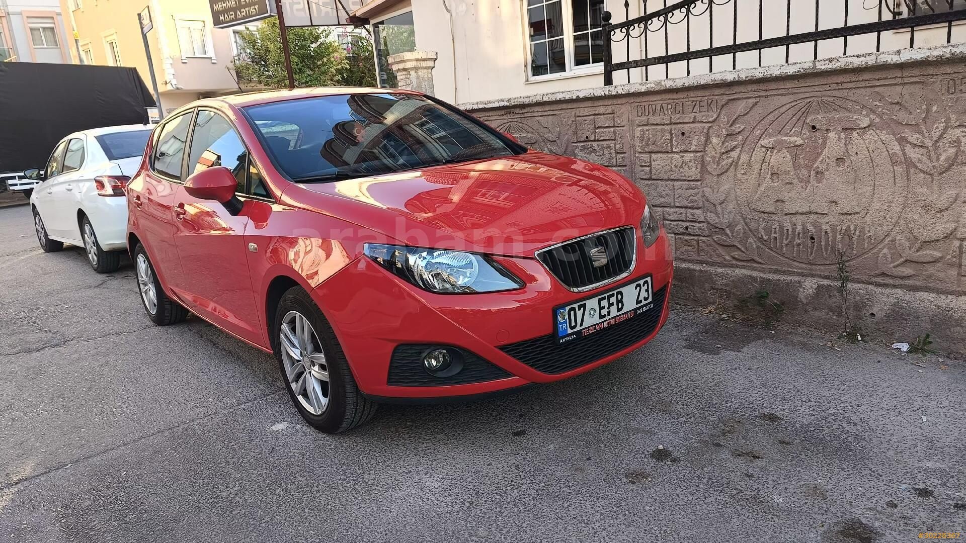 Sahibinden Seat Ibiza 1.4 Reference 2011 Model Antalya 174.000 km Kırmızı 2