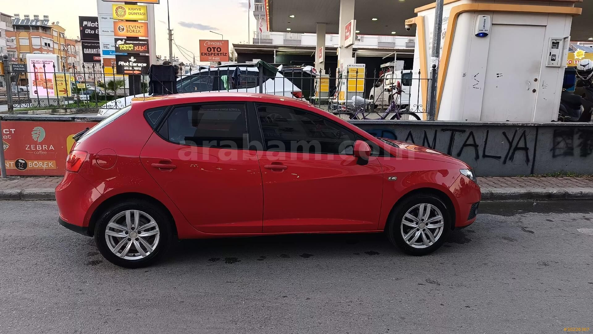 Sahibinden Seat Ibiza 1.4 Reference 2011 Model Antalya 174.000 km Kırmızı 4