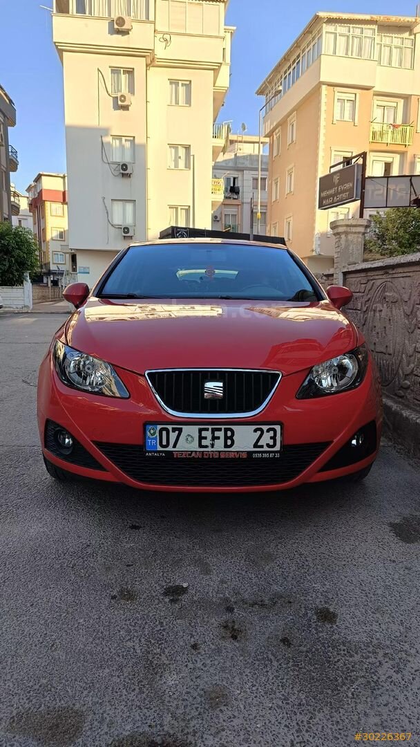 Sahibinden Seat Ibiza 1.4 Reference 2011 Model Antalya 174.000 km Kırmızı 3