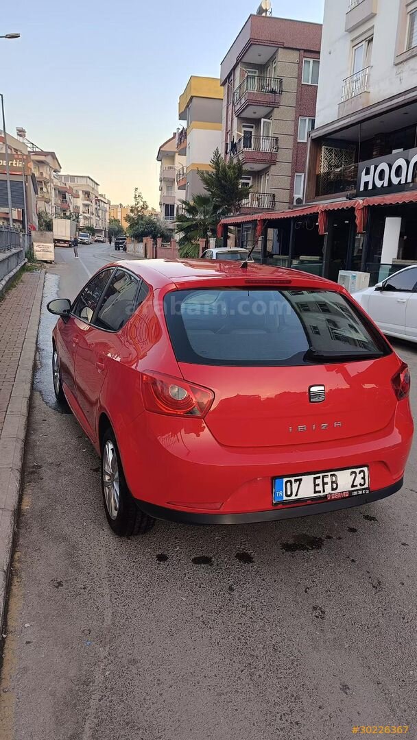 Sahibinden Seat Ibiza 1.4 Reference 2011 Model Antalya 174.000 km Kırmızı 6