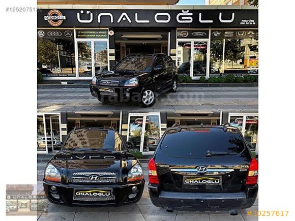ÜNALOĞLUNDAN OTOMATİK 2005 TOCSON 2.0 CRDİ 4X4SANRUF DERİ ISITMA