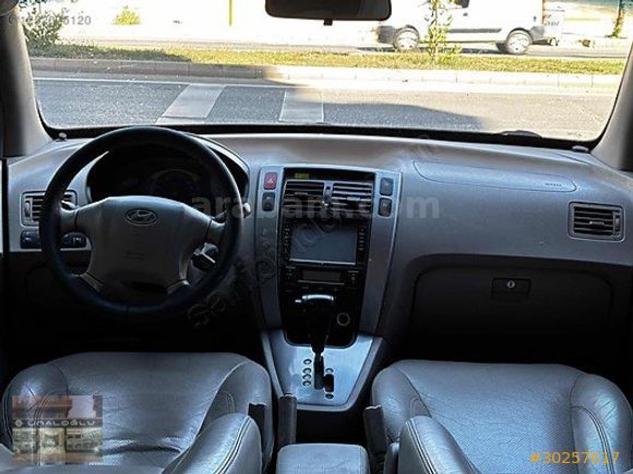 ÜNALOĞLUNDAN OTOMATİK 2005 TOCSON 2.0 CRDİ 4X4SANRUF DERİ ISITMA