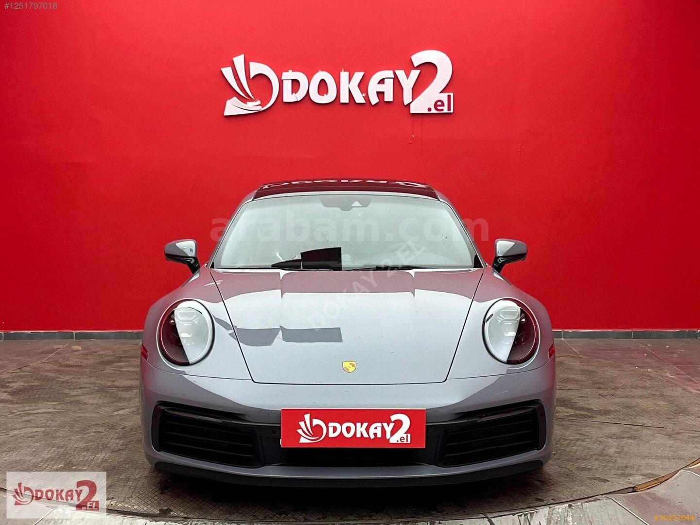 Galeriden Porsche 911 Carrera 4S 2023 Model İzmir 13.000 km Gri 1