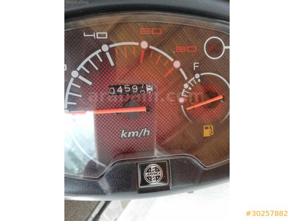 Cengiz otomotiv den Arora Vespa 6000 km de