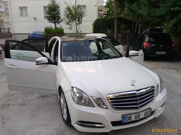 NARLI dan Mercedes - Benz E 250 CDI BlueEFFICIENCY Avantgarde AMG 2011 Model Ankara