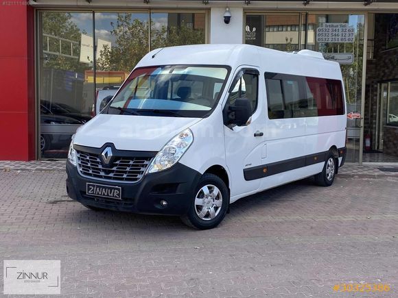 *ZİNNUR* HATASIZ 2015 MODEL RENAULT MASTER 2.3D 17+1 MİNİBÜS
