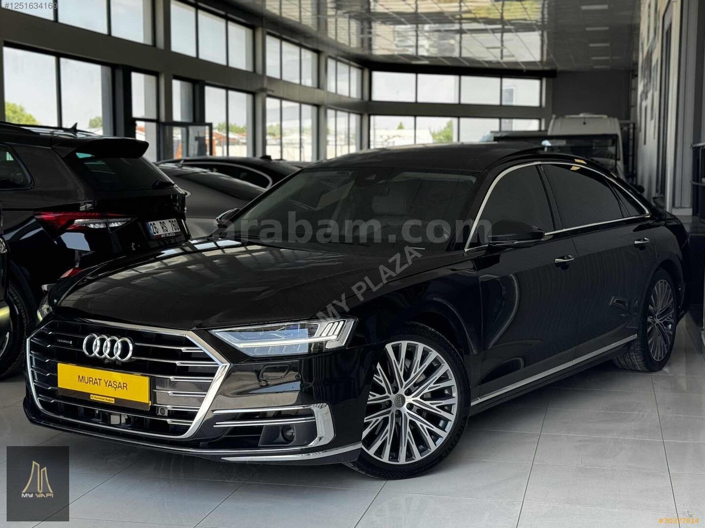 Galeriden Audi A8 50 TDI Quattro Long 2018 Model Eskişehir 187.000 km Siyah 3