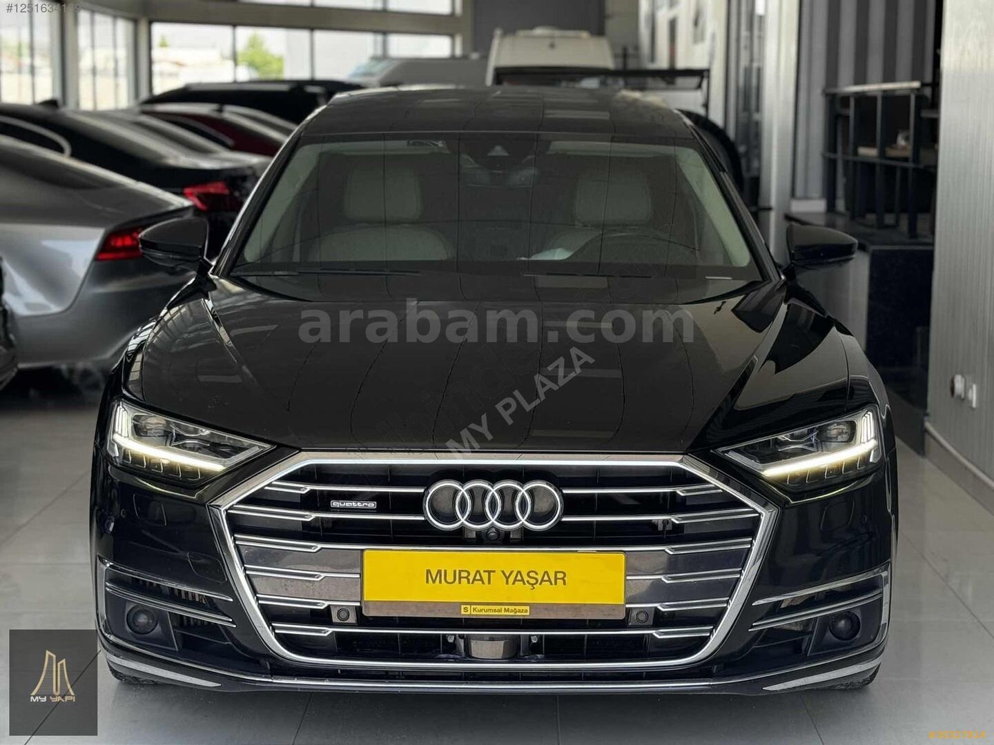Galeriden Audi A8 50 TDI Quattro Long 2018 Model Eskişehir 187.000 km Siyah 2