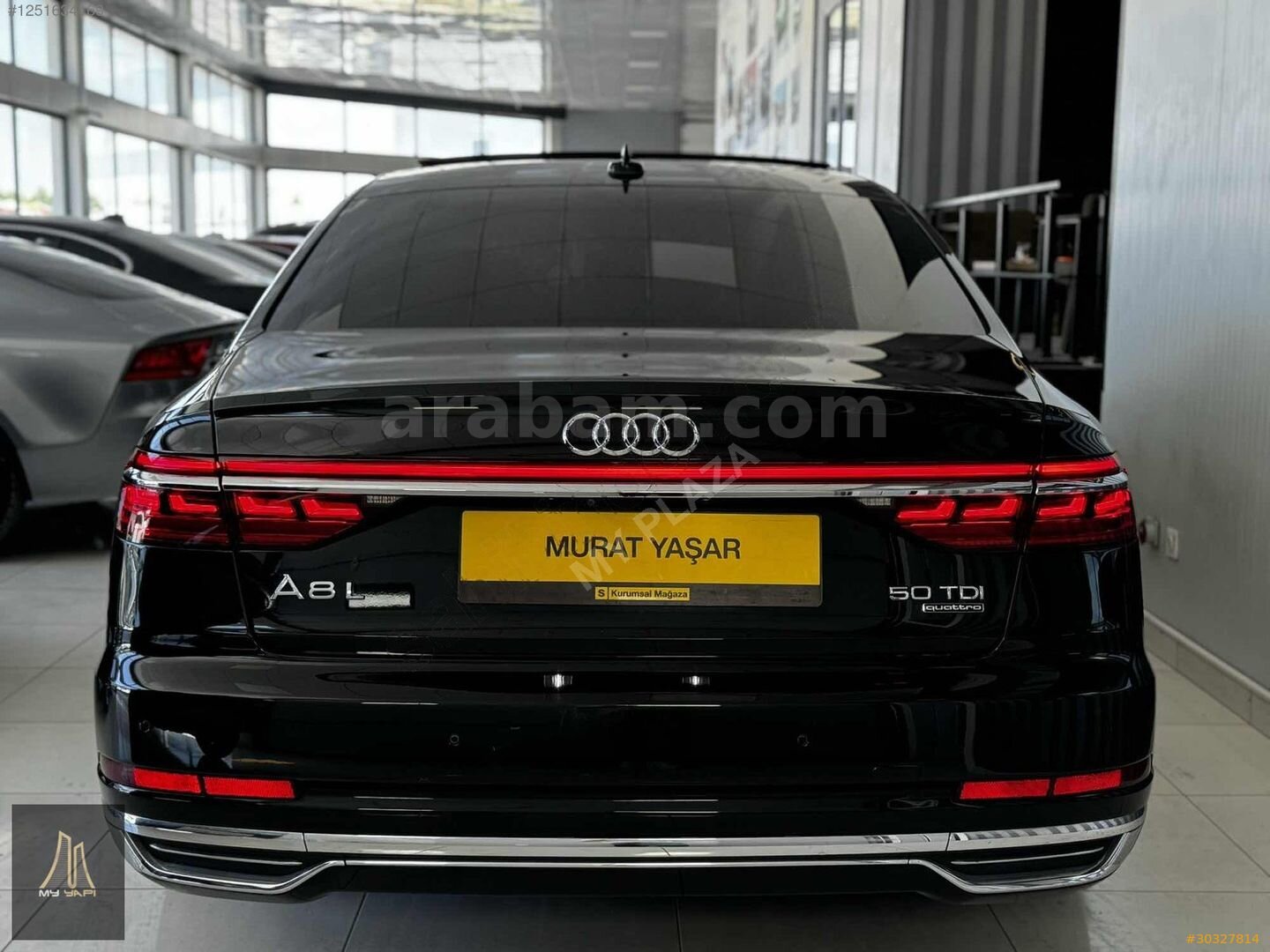 Galeriden Audi A8 50 TDI Quattro Long 2018 Model Eskişehir 187.000 km Siyah 7