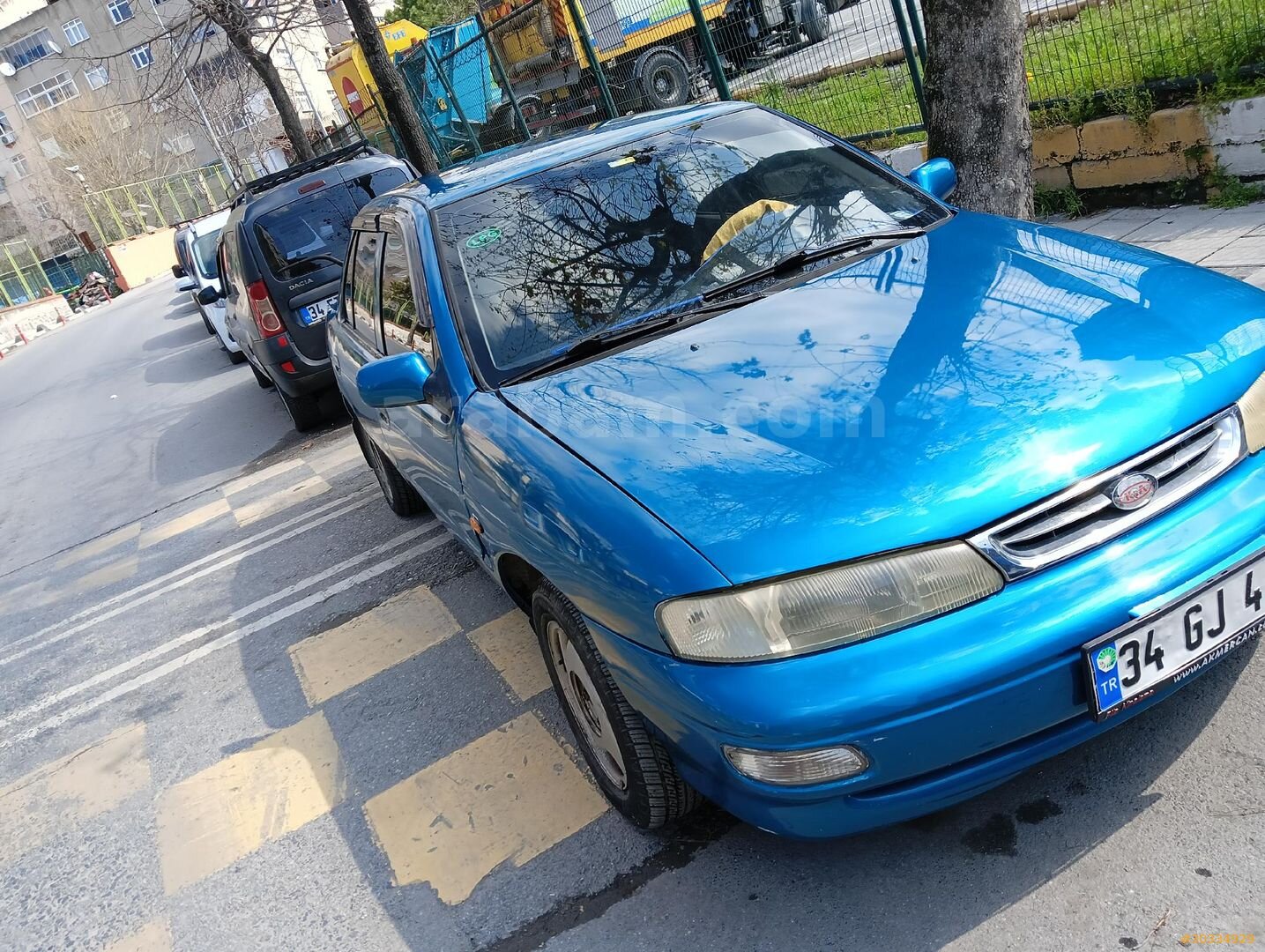 Sahibinden Kia Sephia 1.6 GTX 1998 Model İstanbul 333.000 km Mavi 3