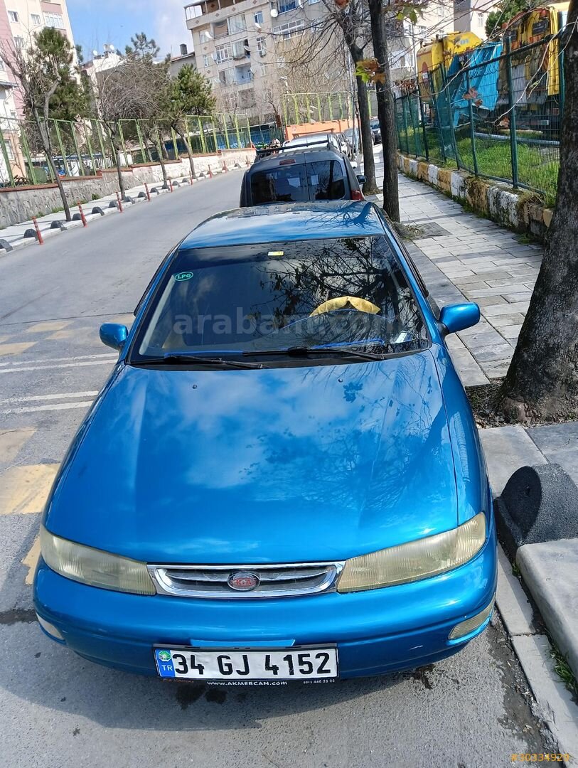 Sahibinden Kia Sephia 1.6 GTX 1998 Model İstanbul 333.000 km Mavi 2