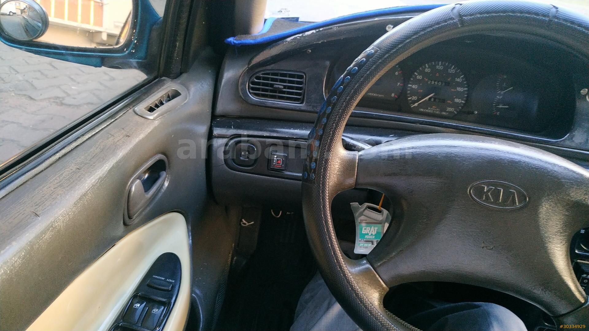 Sahibinden Kia Sephia 1.6 GTX 1998 Model İstanbul 333.000 km Mavi 6