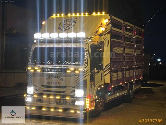 CESURDAN 2020 MODEL ISUZU 10 LONG FULL AKSESUARLI KAMYON