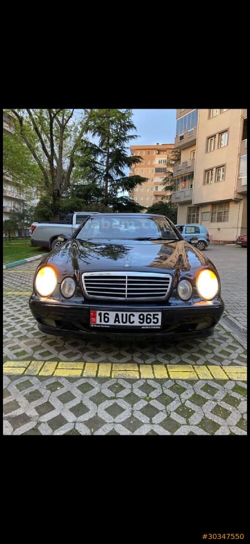 Sahibinden Mercedes - Benz CLK 200 Kompressor Avantgarde 2001 Model Bursa 287.000 km Siyah 3