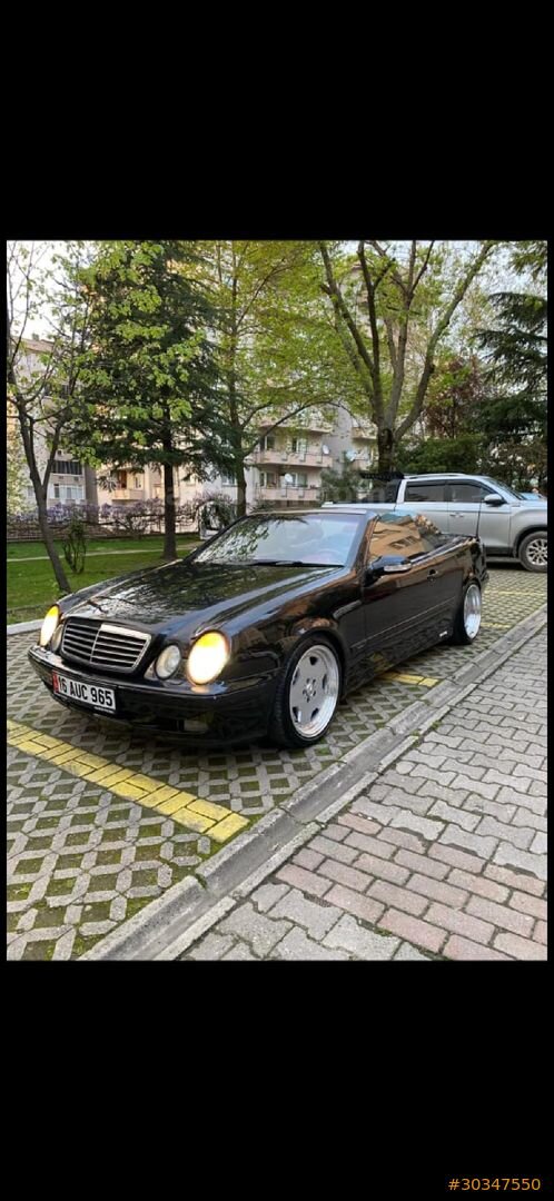 Sahibinden Mercedes - Benz CLK 200 Kompressor Avantgarde 2001 Model Bursa 287.000 km Siyah 4
