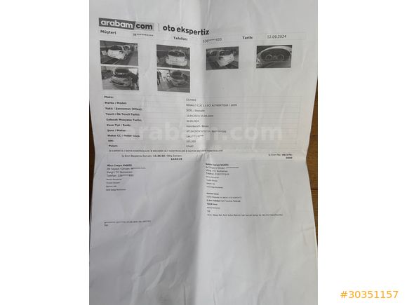 Sahibinden Renault Clio 1.5 dCi Dynamique 2009 Model 