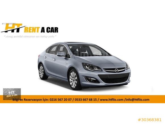 HT RENT A CAR'DAN FİAT-EGEA GÜNLÜK, HAFTALIK, AYLIK