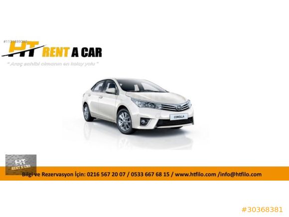 HT RENT A CAR'DAN FİAT-EGEA GÜNLÜK, HAFTALIK, AYLIK