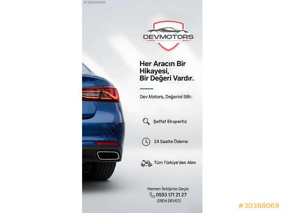 DEV MOTORS'TAN 2024 VW AMAROK 3.0 V6 4X4/KYLESS/360 KAM./HATASIZ