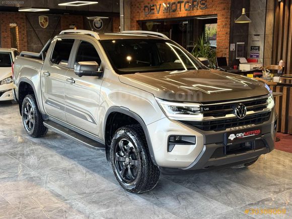 DEV MOTORS'TAN 2024 VW AMAROK 3.0 V6 4X4/KYLESS/360 KAM./HATASIZ