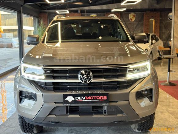 DEV MOTORS'TAN 2024 VW AMAROK 3.0 V6 4X4/KYLESS/360 KAM./HATASIZ