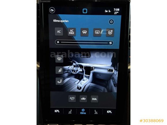 DEV MOTORS'TAN 2024 VW AMAROK 3.0 V6 4X4/KYLESS/360 KAM./HATASIZ