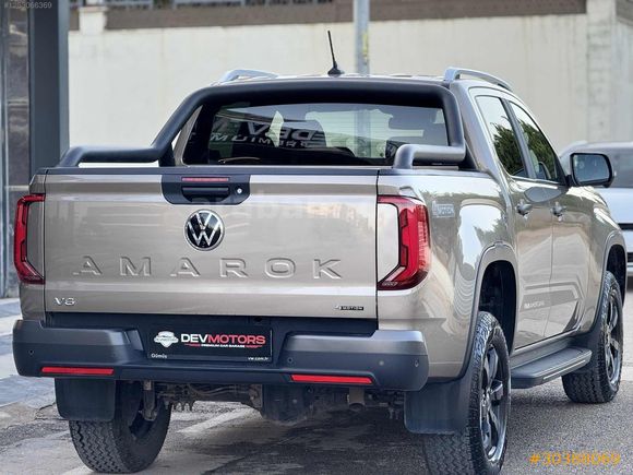 DEV MOTORS'TAN 2024 VW AMAROK 3.0 V6 4X4/KYLESS/360 KAM./HATASIZ