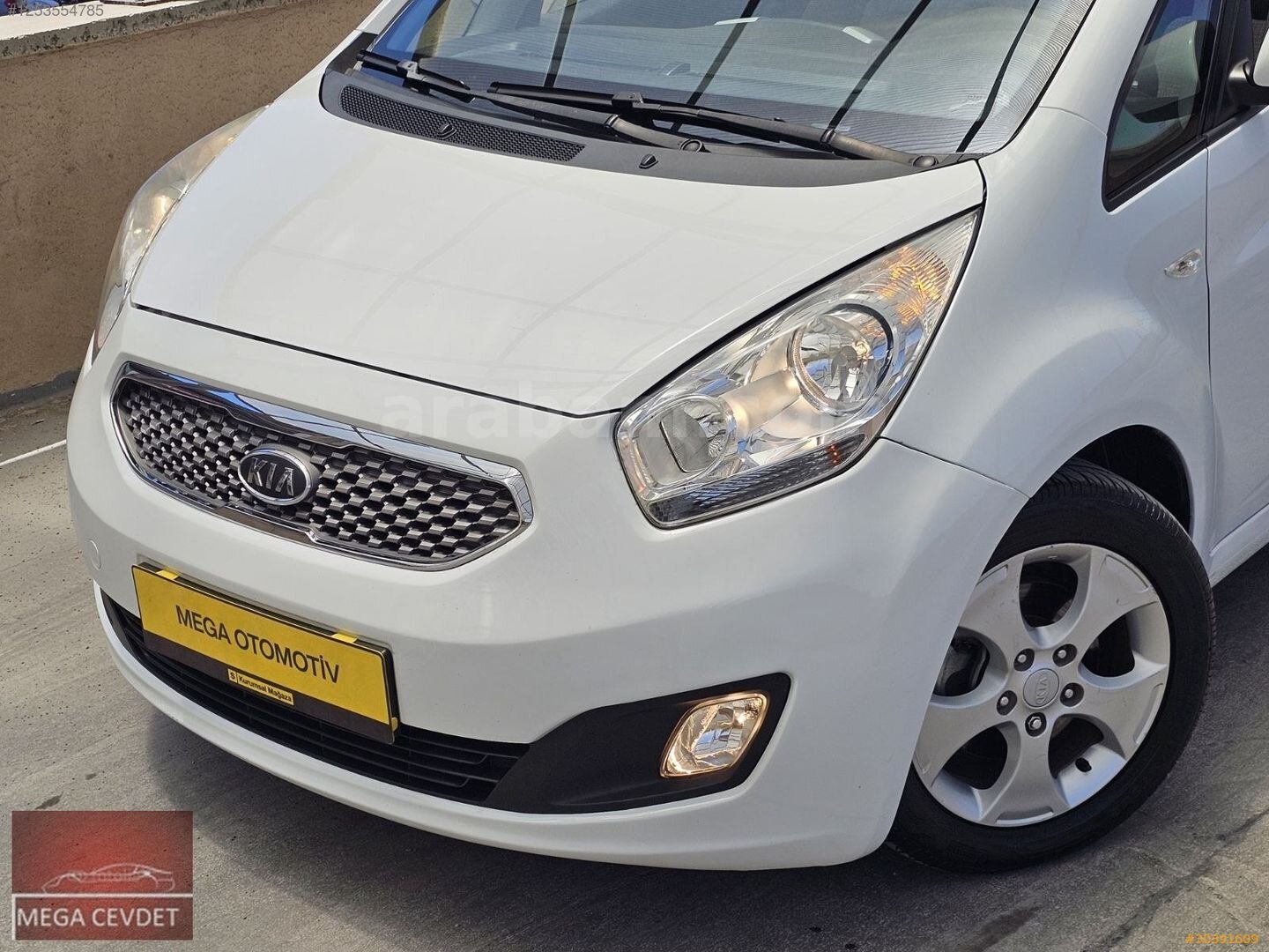 Galeriden Kia Venga 1.6 CRDi Panaroma Plus 2011 Model Gaziantep 191.000 km Beyaz 6