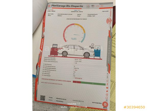 Sahibinden Renault Symbol 1.4 Dynamique 2007 Model Tokat