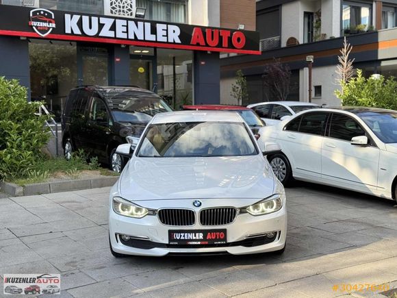 KUZENLER AUTO'DAN 2013 BMW 3.16İ LUXURY LİNE BEYAZ İÇİ BEJ