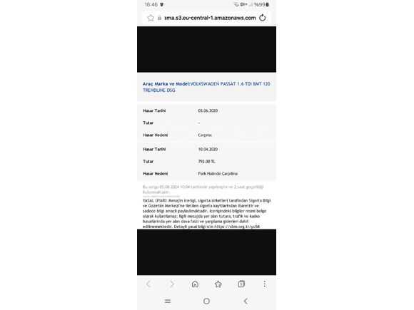 Sahibinden Volkswagen Passat 1.6 TDi BlueMotion trend 2017 Model
