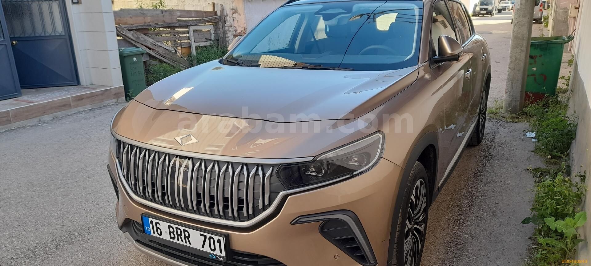 ÂCİLL YURTDIŞINA ÇIKACAĞIM İÇİN UYGUN FİYAT TOGG T10X V1 STANDART 2023 +19 ÇELİK JANT + CAM TAVAN+KONFOR PAKET 5
