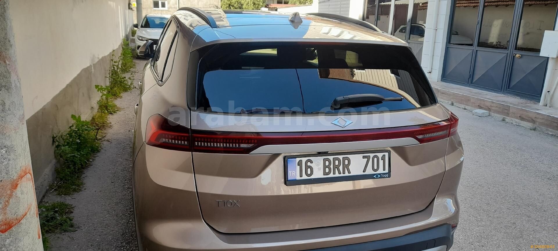 ÂCİLL YURTDIŞINA ÇIKACAĞIM İÇİN UYGUN FİYAT TOGG T10X V1 STANDART 2023 +19 ÇELİK JANT + CAM TAVAN+KONFOR PAKET 6